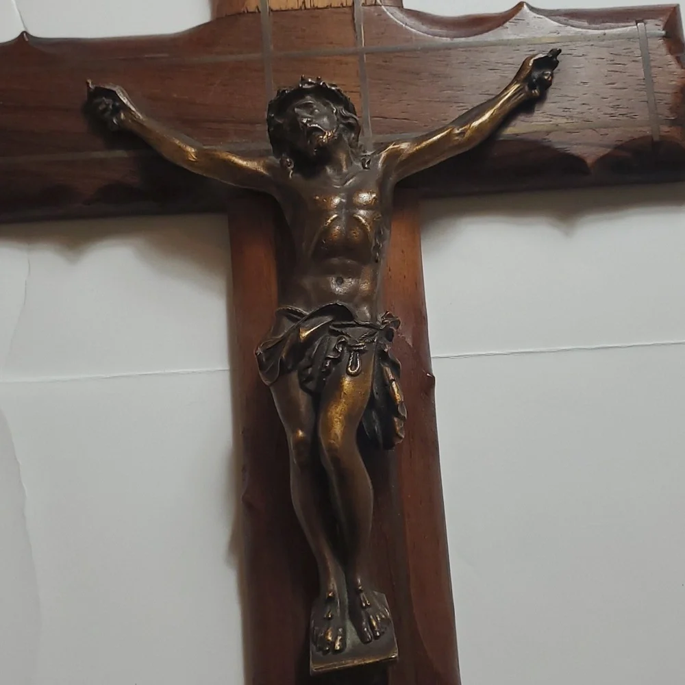 Heavy wood cross